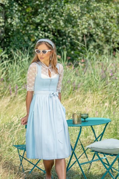 Dirndl Rimsting 65cm, babyblau