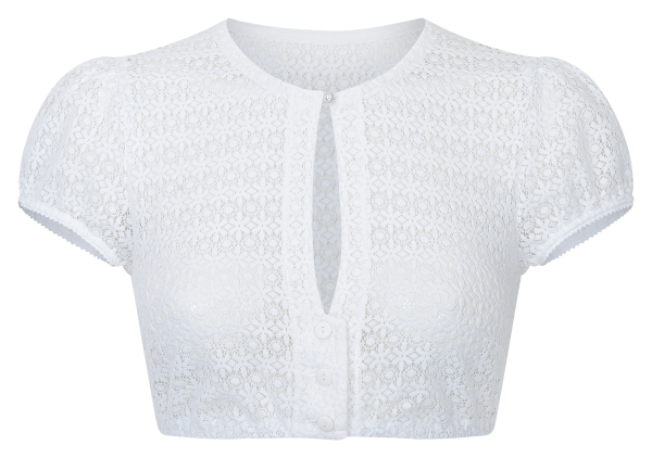 Dirndlbluse Fenna, weiß