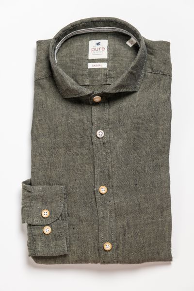 Hemd Wolfgang slim fit, oliv