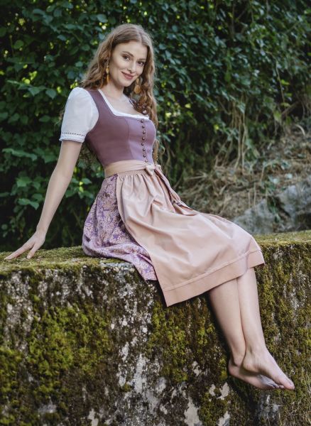 Dirndl Gabi 70cm, rose