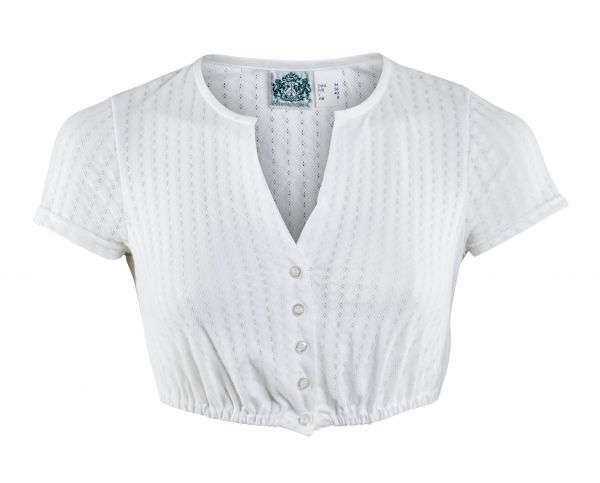 Dirndlbluse Carola, weiß