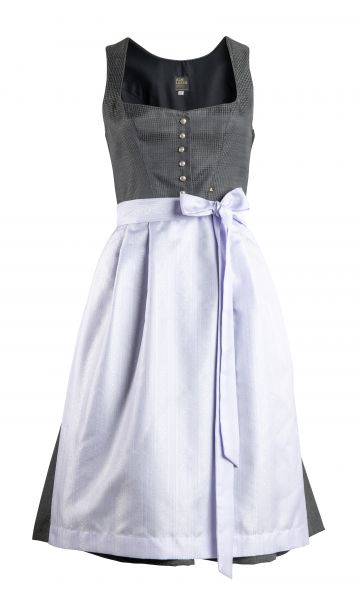 Dirndl Isolde 2 65cm, grau