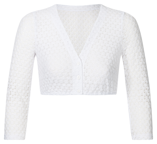 Dirndlbluse Frieda, weiß