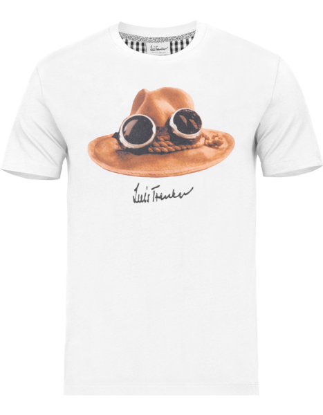 T-Shirt Der Hut, weiß