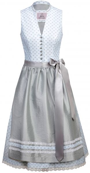 Dirndl Rosina 65cm, hellgrau