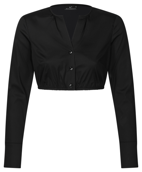 Dirndlbluse Florisa, schwarz