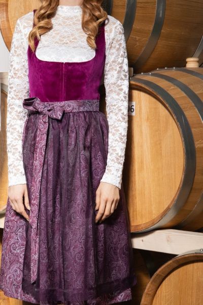 Dirndl Genna 70cm, purpur