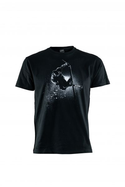 T-Shirt Night Air Ski, black