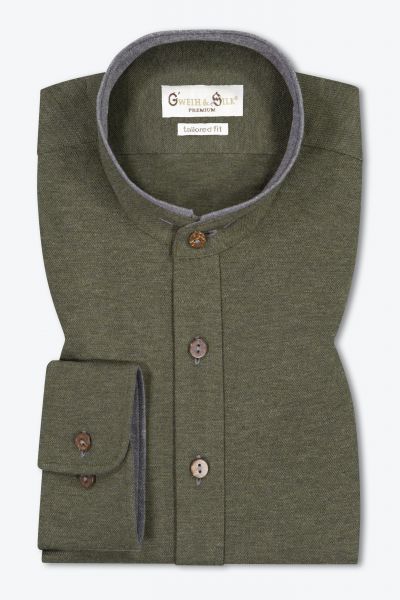 Hemd Brückelsee tailored fit , grün