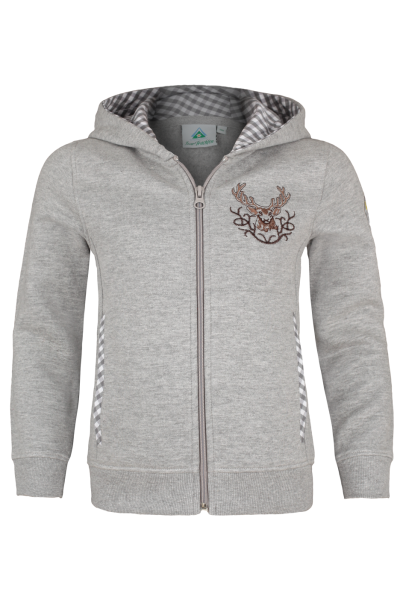 Sweater Hirsch, grau