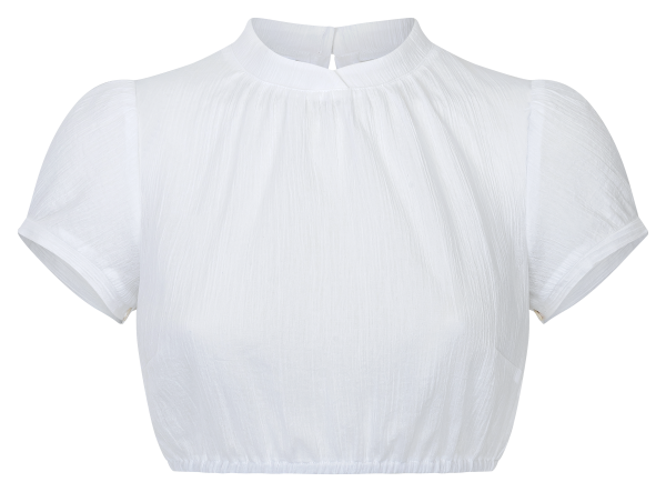 Dirndlbluse Filiz, weiß