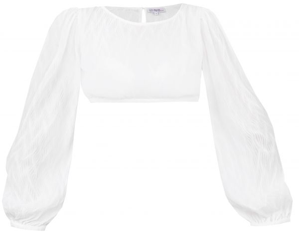 Dirndlbluse Pfatter, weiß