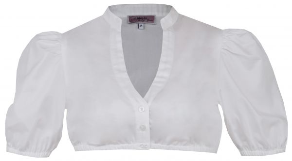 Dirndlbluse Zell, weiß