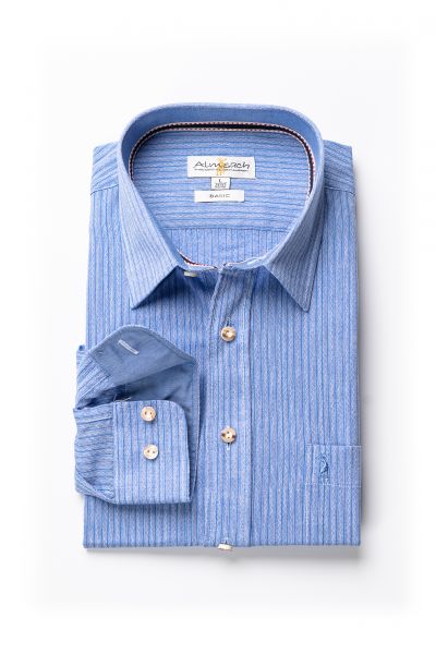 Hemd Manuel regular fit, blau