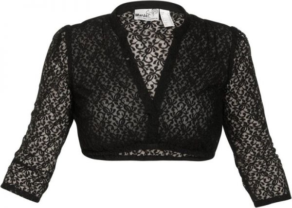 Dirndlbluse Lana-Linda, schwarz