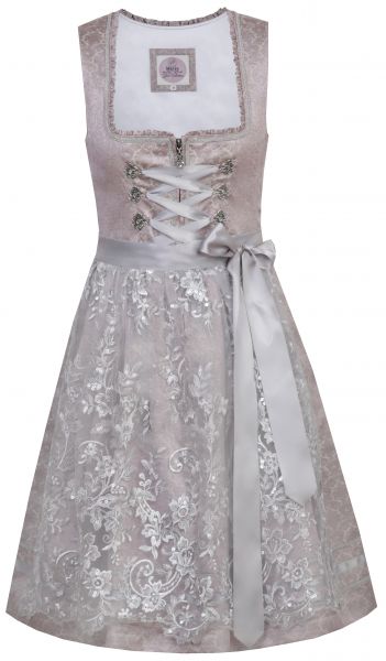 Dirndl Anna 58cm, puderrosa