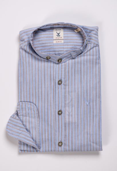 Hemd Andi slim fit, blau